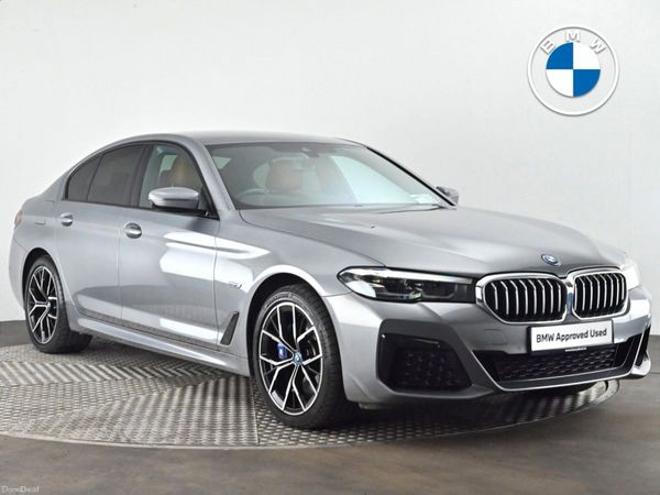BMW 5-Series Saloon, Petrol Plug-in Hybrid, 2023, Grey