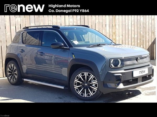 Renault 4 Hatchback, Electric, 2026, Grey