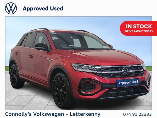 Volkswagen T-Roc SUV, Petrol, 2023, Red