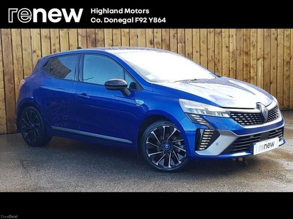 Renault Clio Hatchback, Petrol Hybrid, 2024, Blue