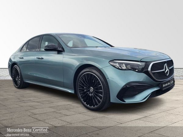 Mercedes-Benz E-Class Saloon, Diesel Plug-in Hybrid, 2025, Silver