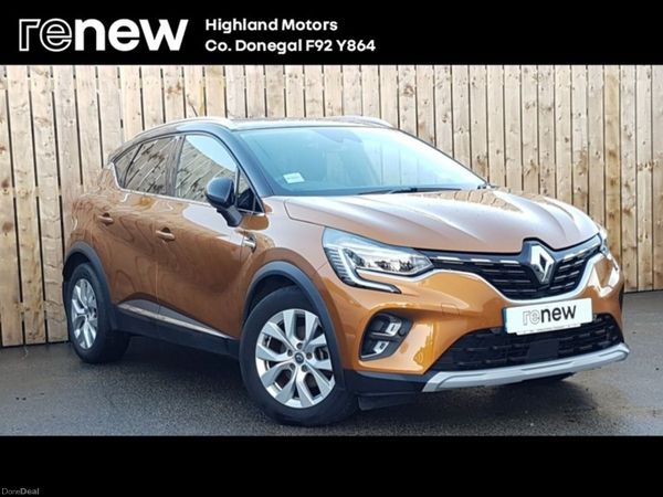 Renault Captur Hatchback, Petrol Plug-in Hybrid, 2021, Orange