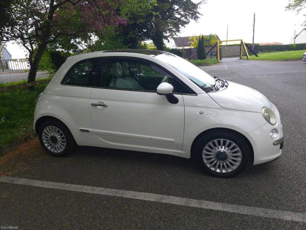 Fiat 500 Hatchback, Petrol, 2009, White