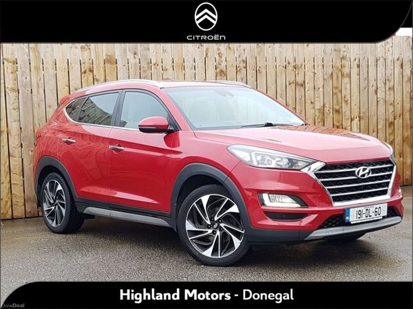Hyundai Tucson SUV, Diesel, 2019, Red