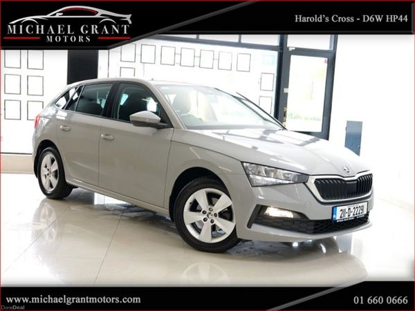 Skoda Scala Hatchback, Petrol, 2021, Grey