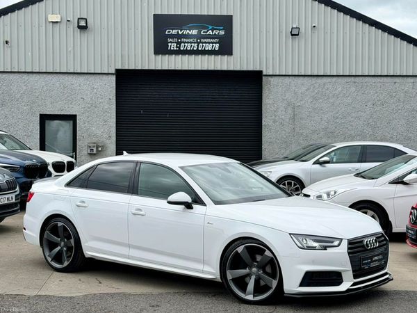 Audi A4 Saloon, Diesel, 2017, White