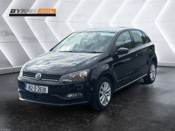Volkswagen Polo Hatchback, Petrol, 2016, Black