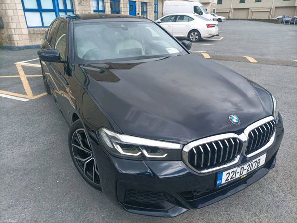 BMW 5-Series Saloon, Diesel, 2022, Black