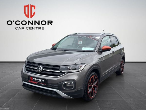 Volkswagen T-Cross Hatchback, Petrol, 2020, Grey