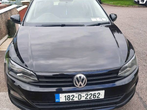 Volkswagen Polo Hatchback, Petrol, 2018, Black