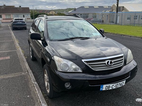 Lexus RX SUV, Petrol Hybrid, 2008, Black