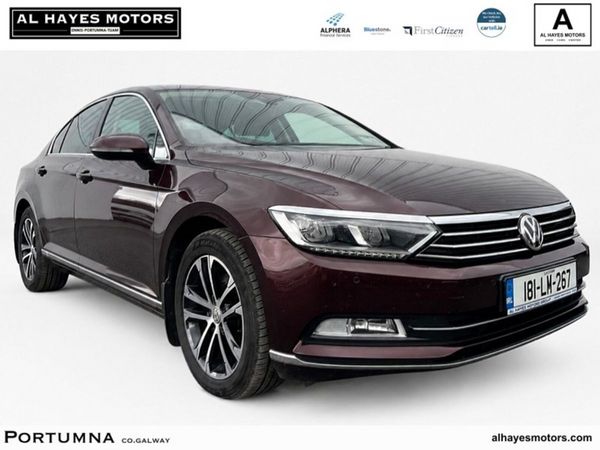 Volkswagen Passat Saloon, Diesel, 2018, Red