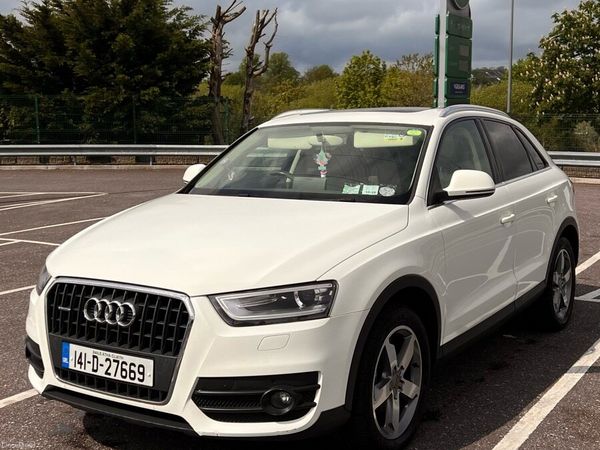 Audi Q3 SUV, Diesel, 2014, White