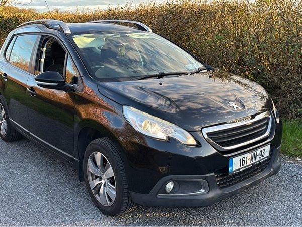 Peugeot 2008 SUV, Petrol, 2016, Black