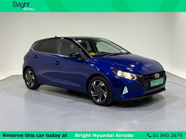 Hyundai i20 Hatchback, Petrol, 2021, Blue