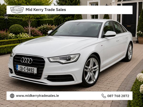 Audi A6 Saloon, Diesel, 2013, White