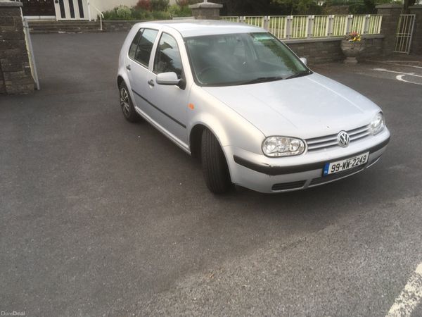 Volkswagen Golf Hatchback, Petrol, 1999, Silver