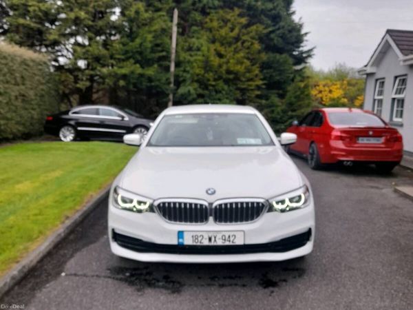 BMW 5-Series Saloon, Diesel, 2018, White
