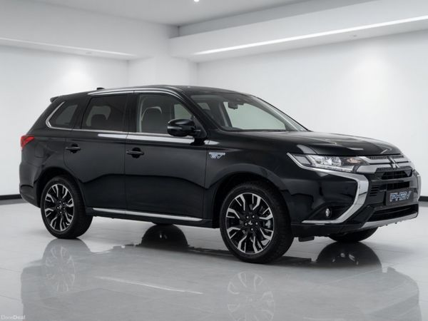 Mitsubishi Outlander SUV, Petrol Hybrid, 2018, Black