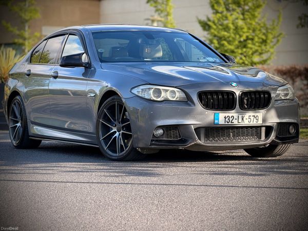 BMW 5-Series Saloon, Diesel, 2013, Grey