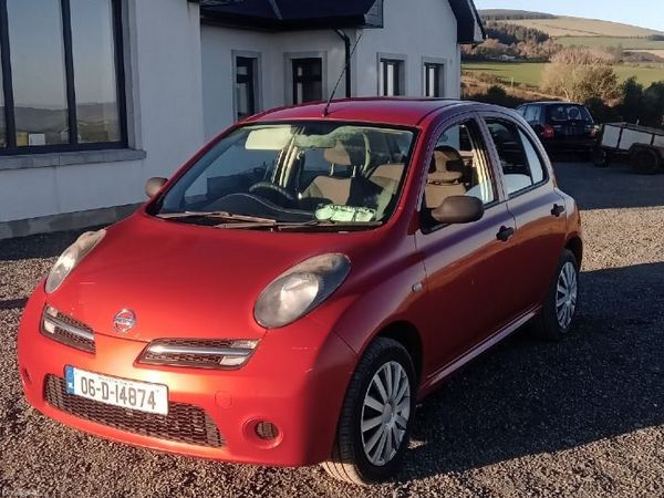 Nissan Micra Hatchback, Petrol, 2006, Red