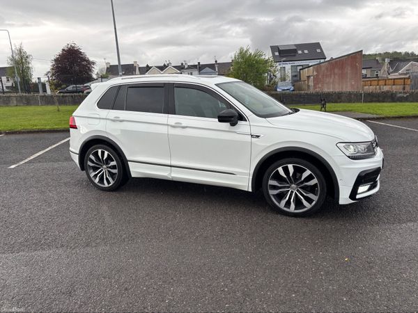 Volkswagen Tiguan SUV, Diesel, 2017, White