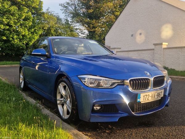 BMW 3-Series Saloon, Diesel, 2017, Blue