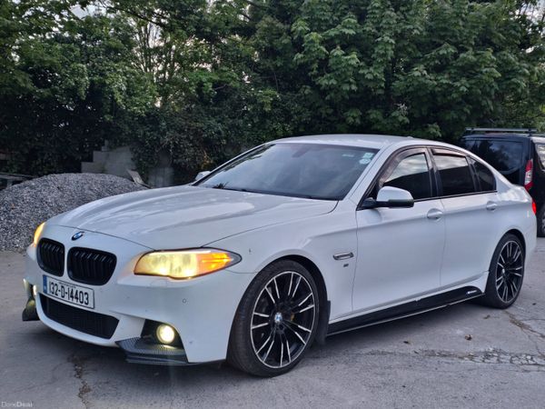 BMW 5-Series Saloon, Diesel, 2013, White