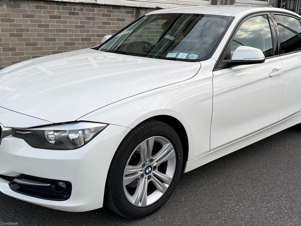 BMW 3-Series Saloon, Petrol, 2013, White