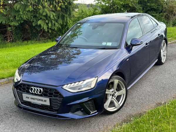 Audi A4 Saloon, Diesel, 2022, Blue