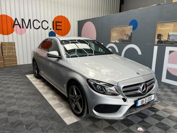 Mercedes-Benz C-Class Saloon, Diesel, 2018, Silver