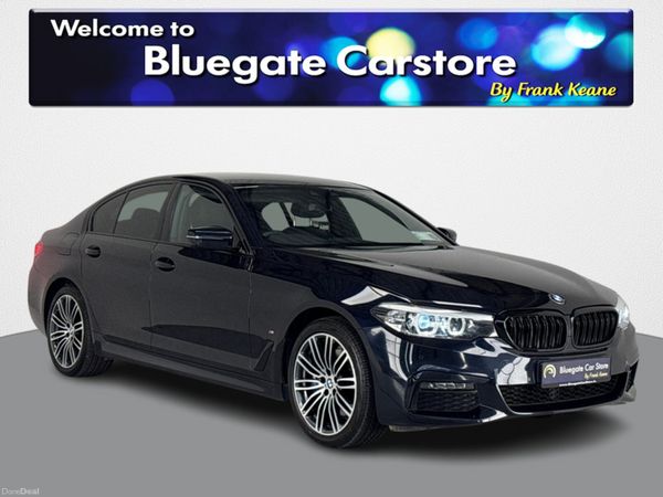 BMW 5-Series Saloon, Petrol Plug-in Hybrid, 2020, Black