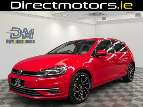 Volkswagen Golf Hatchback, Petrol, 2019, Red