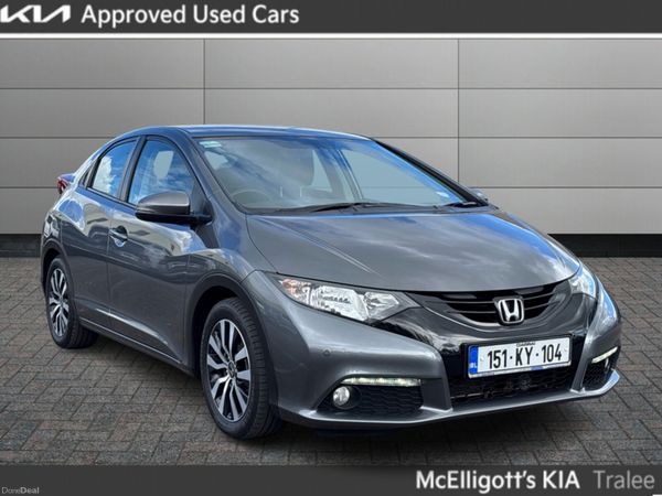 Honda Civic Hatchback, Diesel, 2015, Grey