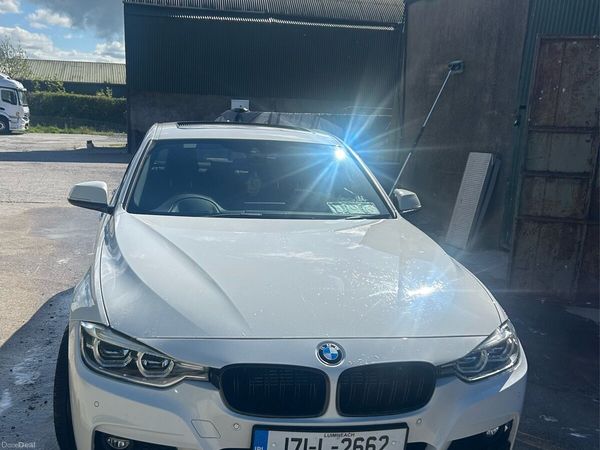 BMW 3-Series Saloon, Petrol Plug-in Hybrid, 2017, White