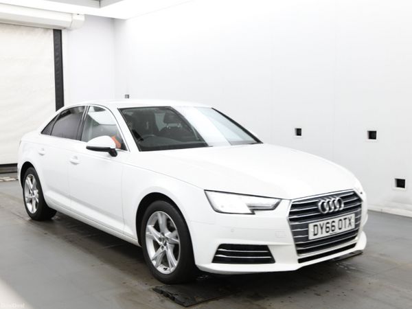 Audi A4 Saloon, Petrol, 2016, White