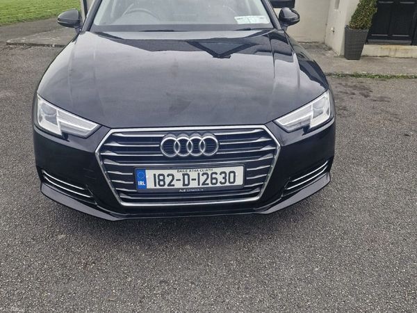 Audi A4 Saloon, Diesel, 2018, Black