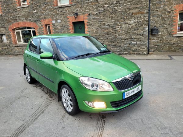 Skoda Fabia Hatchback, Diesel, 2013, Green