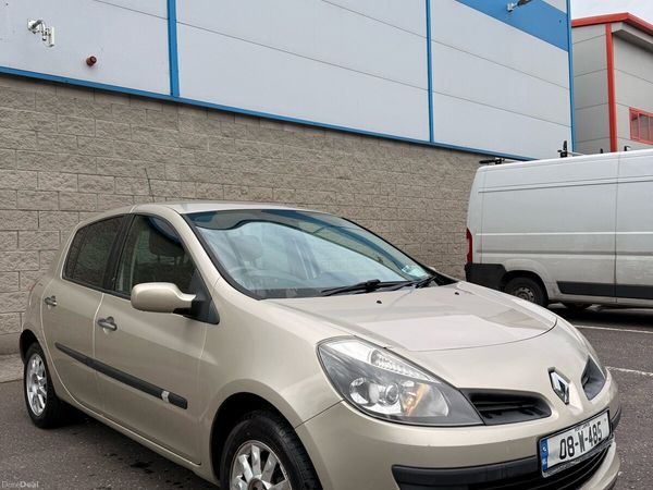 Renault Clio Hatchback, Petrol, 2008, Yellow