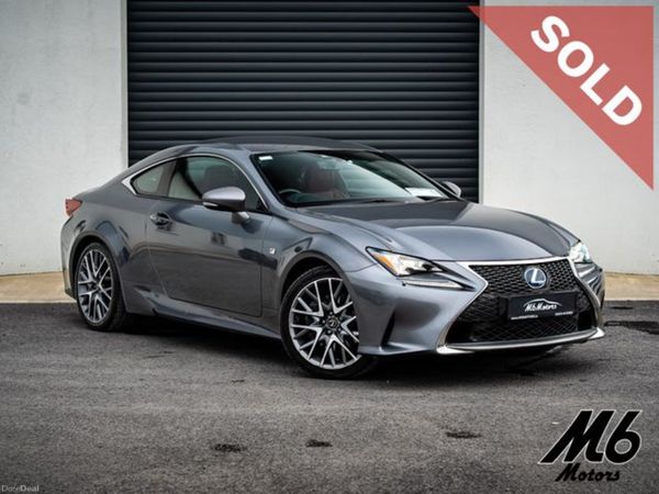 Lexus RC Coupe, Petrol Hybrid, 2016, Grey