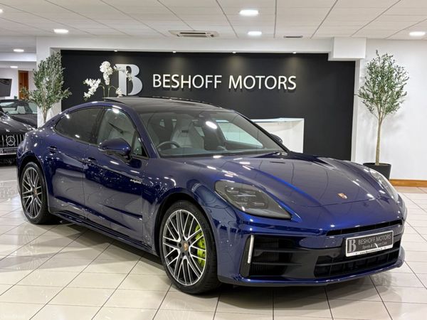 Porsche Panamera Hatchback, Petrol Plug-in Hybrid, 2024, Blue