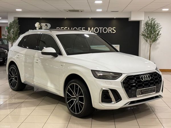Audi Q5 Estate, Petrol Plug-in Hybrid, 2021, White