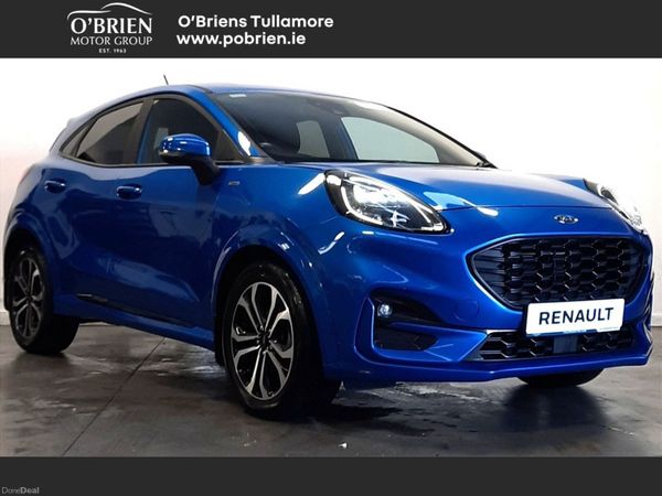 Ford Puma MPV, Petrol Hybrid, 2021, Blue