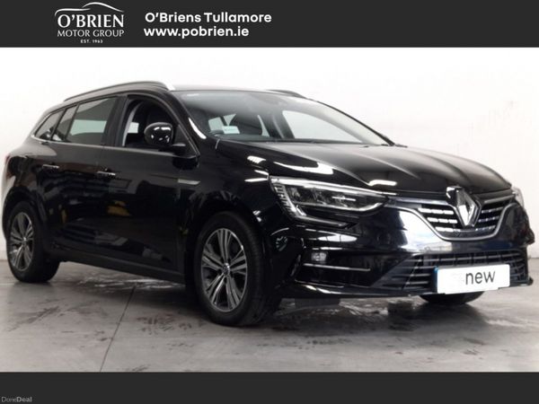 Renault Megane Estate, Petrol Plug-in Hybrid, 2021, Black