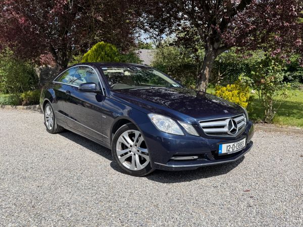 Mercedes-Benz E-Class Coupe, Diesel, 2012, Blue