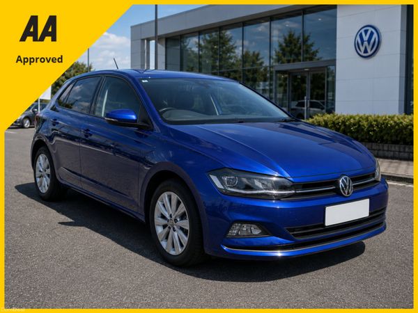 Volkswagen Polo Hatchback, Petrol, 2022, Blue