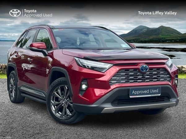 Toyota RAV4 SUV, Petrol Hybrid, 2023, Red