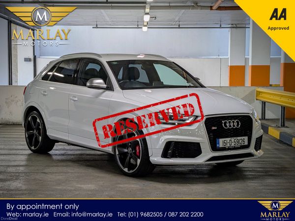 Audi RS Q3 SUV, Petrol, 2015, White