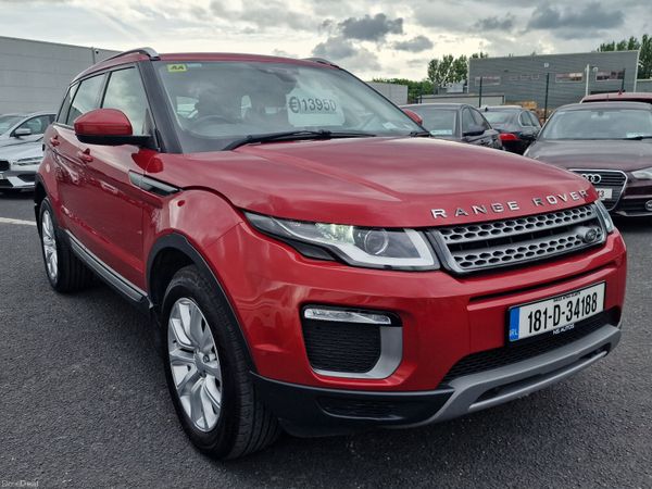 Land Rover Range Rover Evoque SUV, Diesel, 2018, Red