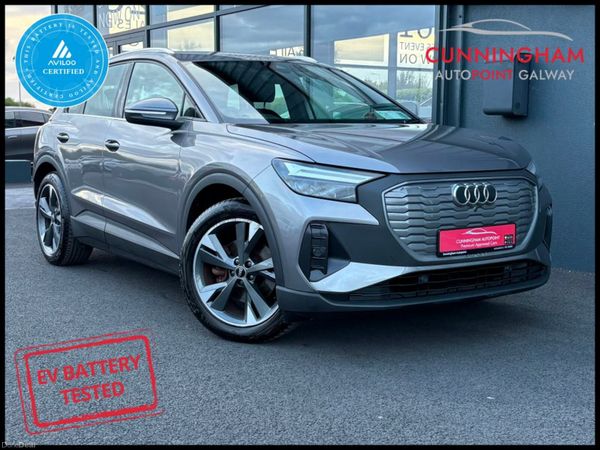 Audi Q4 SUV, Electric, 2021, Grey